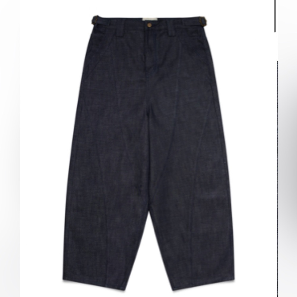 Shinzo Raw Japanese Selvedge Balloon Denim Pants